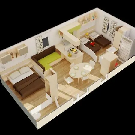 Campingplatz Zecamping 4 Pet Friendly Club Enfant Piscine Bar Et Restanrant La Bastide-de-Sérou