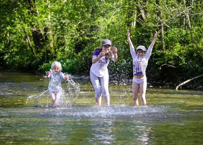 Camping 4 étoiles - Piscine - ccbadea Campeggio La Bastide-de-Sérou