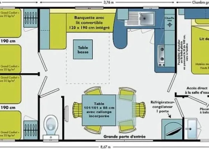 Campeggio Camping 4 étoiles - Piscine - ccbadea 4*