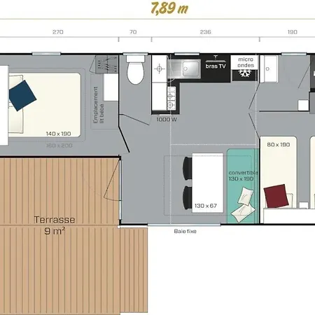 Zecamping 4 Pet Friendly Club Enfant Piscine Bar Et Restanrant Kamp alanı 4*